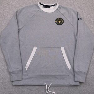 Under Armour Project Rock Heavyweight Terry Cloth Crew Sweatshirt Men's Medium‎